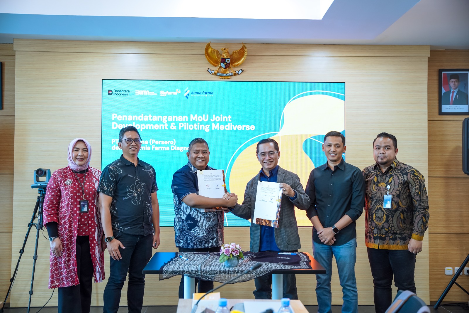 Perkuat Layanan Kesehatan, Bio Farma dan Kimia Farma Diagnostika Kolaborasi dalam Transformasi Digital